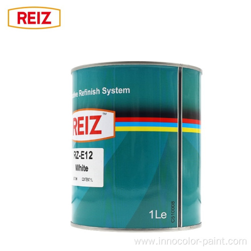 Reiz Coatings Systems Refinish Car Paint White Color